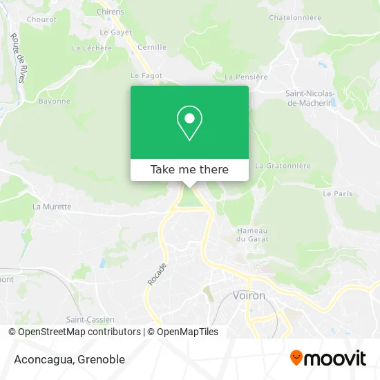 Aconcagua map