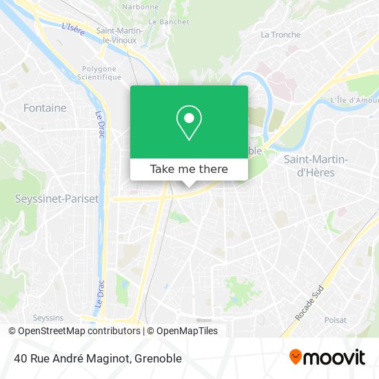 40 Rue André Maginot map