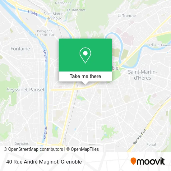 40 Rue André Maginot map