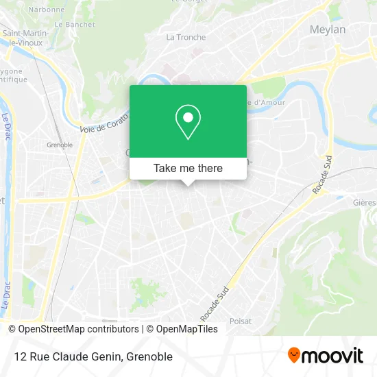 12 Rue Claude Genin map