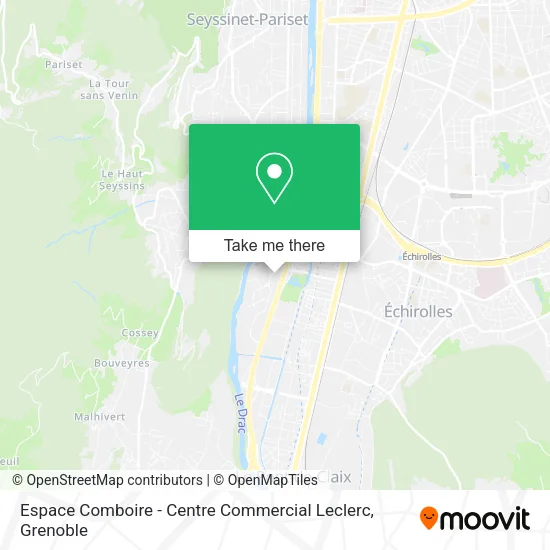 Espace Comboire - Centre Commercial Leclerc map