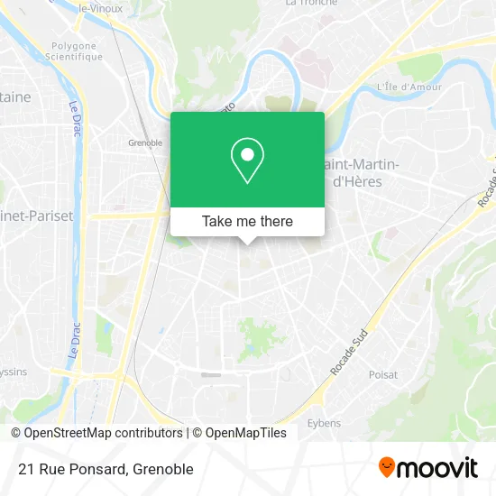 21 Rue Ponsard map