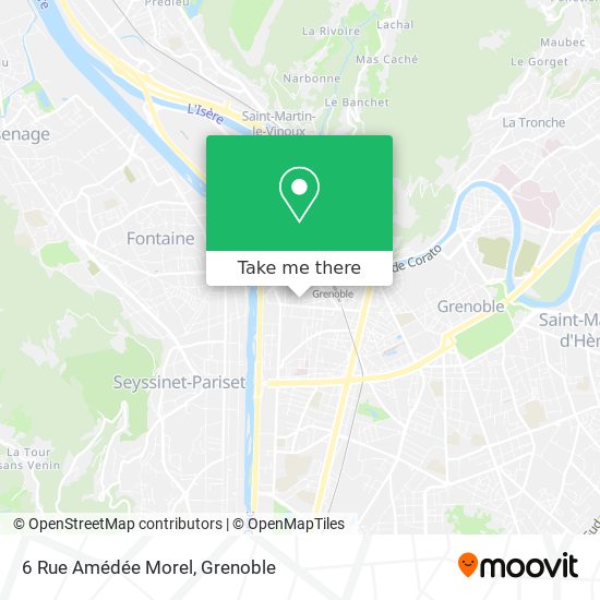 6 Rue Amédée Morel map