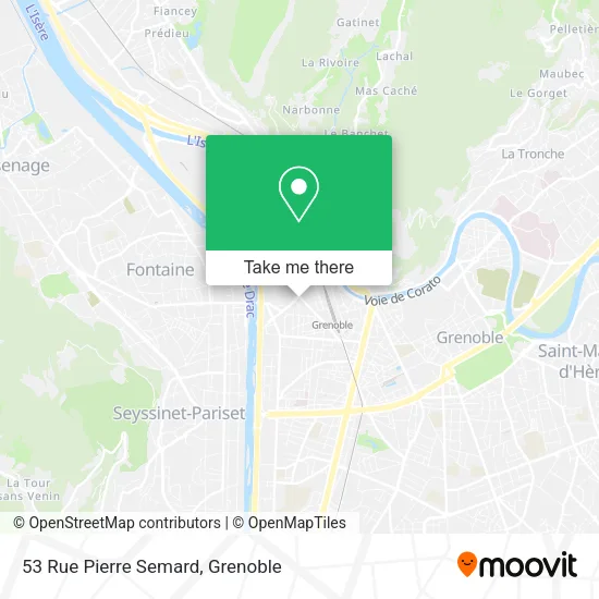 53 Rue Pierre Semard map
