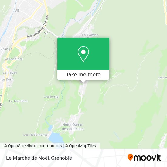 Le Marché de Noël map