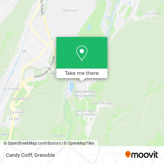 Candy Coiff map