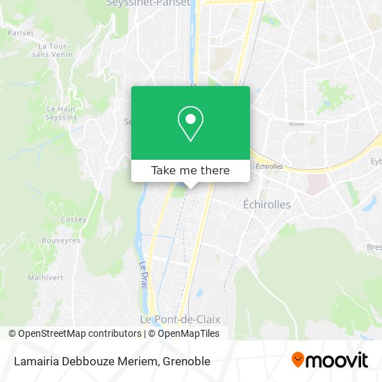 Lamairia Debbouze Meriem map