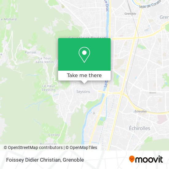 Foissey Didier Christian map