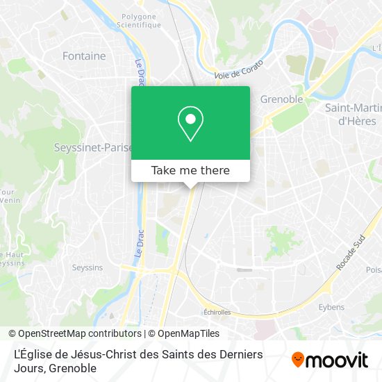L'Église de Jésus-Christ des Saints des Derniers Jours map