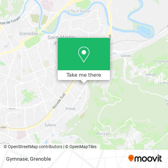 Gymnase map