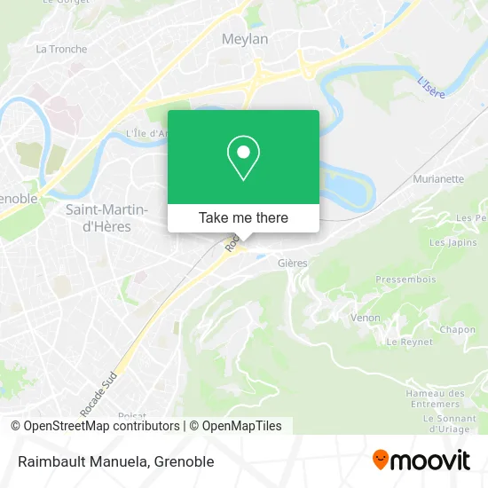 Raimbault Manuela map