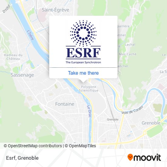 Esrf map