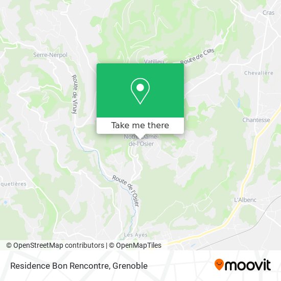 Residence Bon Rencontre map