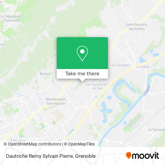 Dautriche Remy Sylvain Pierre map