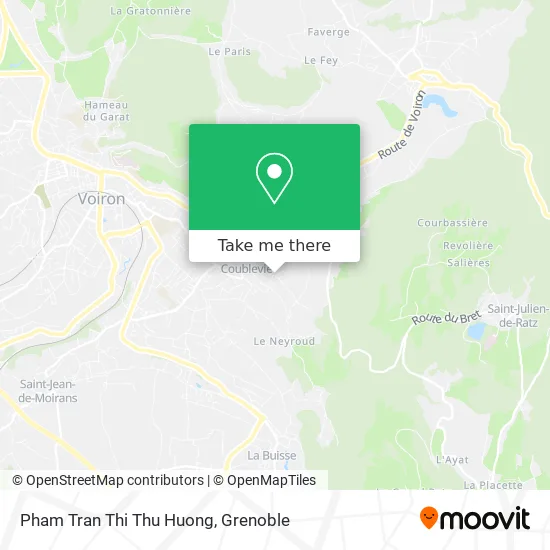 Pham Tran Thi Thu Huong map