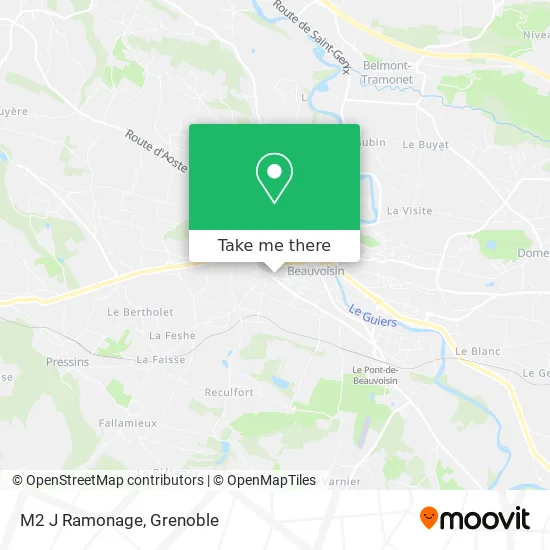 M2 J Ramonage map