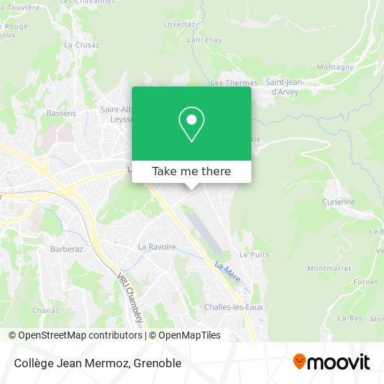 Collège Jean Mermoz map