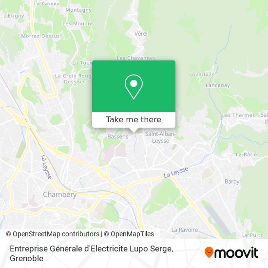 Entreprise Générale d'Electricite Lupo Serge map