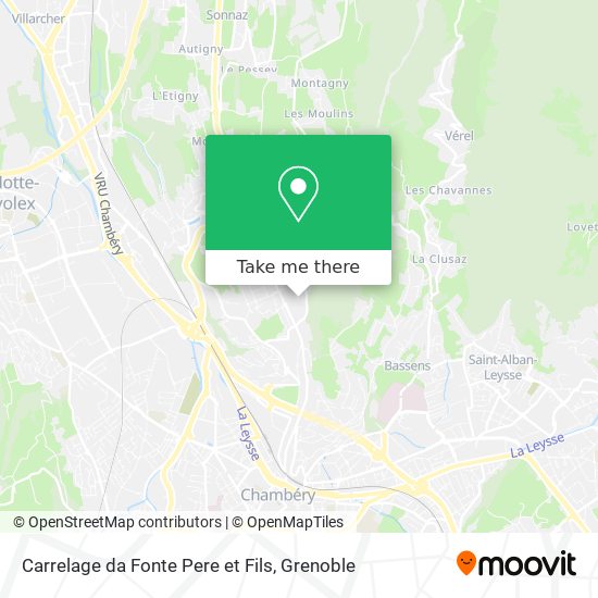 Carrelage da Fonte Pere et Fils map