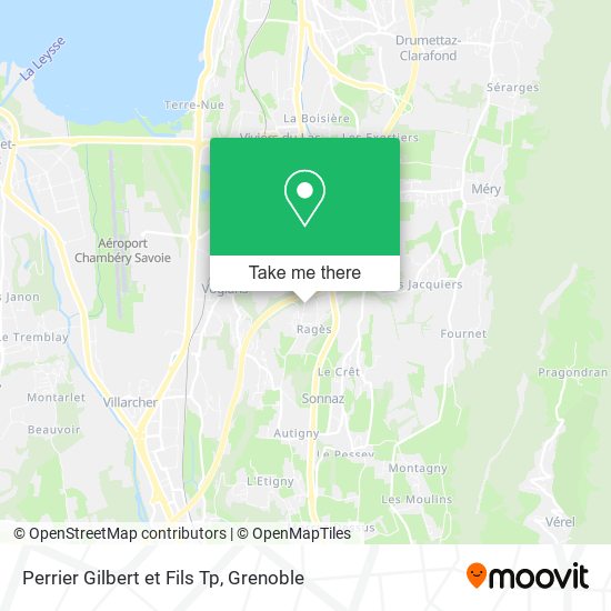 Perrier Gilbert et Fils Tp map