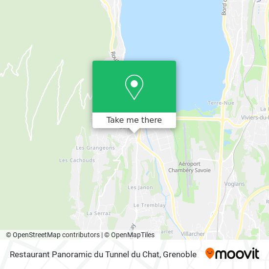Restaurant Panoramic du Tunnel du Chat map