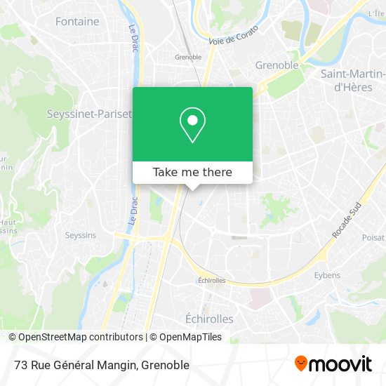 73 Rue Général Mangin map