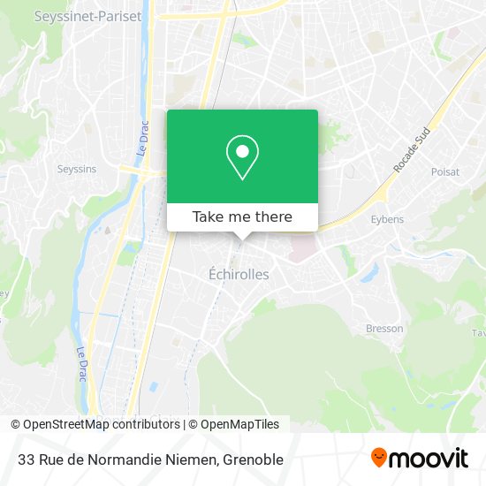 33 Rue de Normandie Niemen map