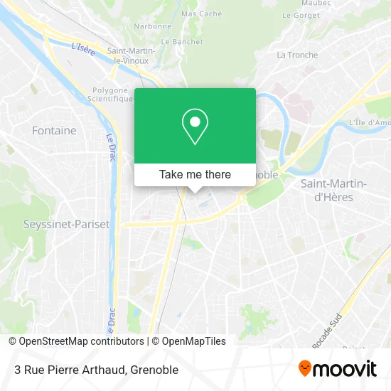 3 Rue Pierre Arthaud map