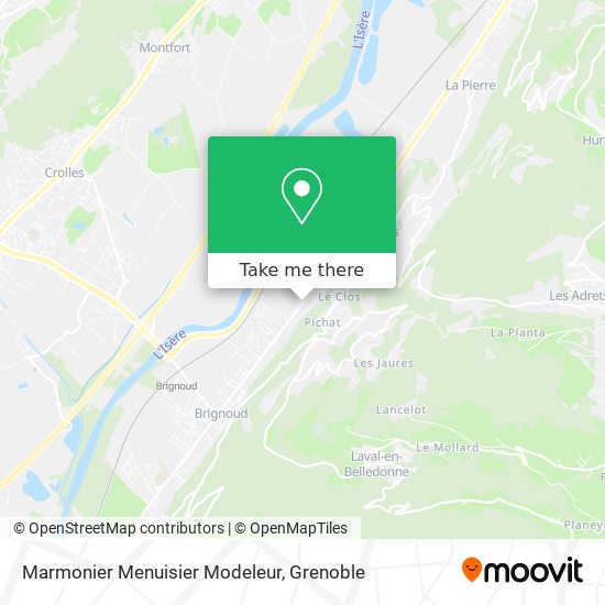 Marmonier Menuisier Modeleur map