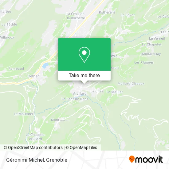 Géronimi Michel map