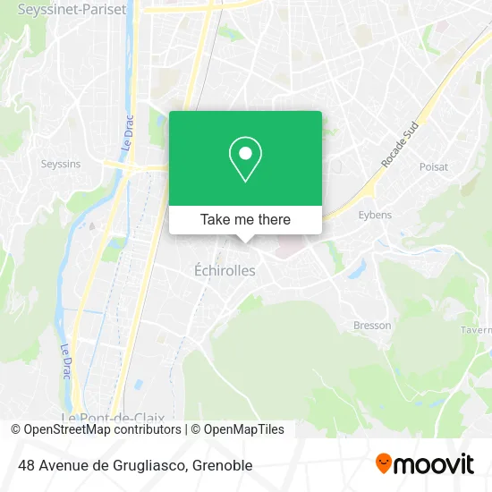 48 Avenue de Grugliasco map