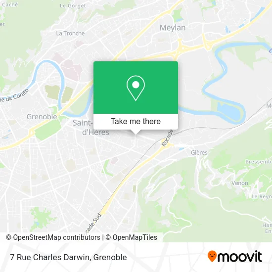 7 Rue Charles Darwin map