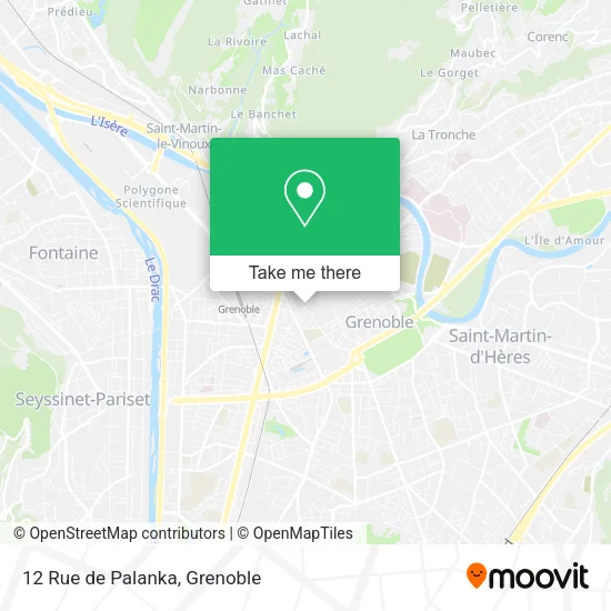 12 Rue de Palanka map