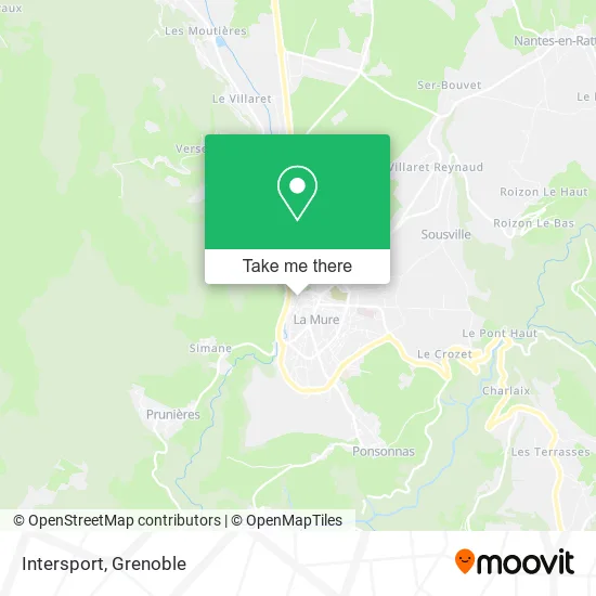 Intersport map