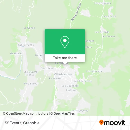 Sf Events map