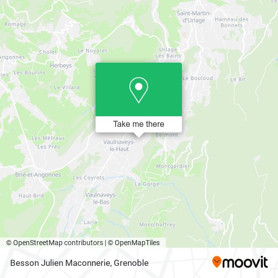 Mapa Besson Julien Maconnerie