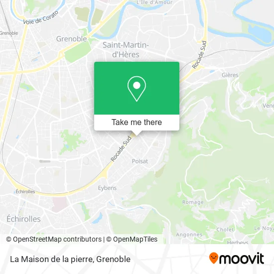 La Maison de la pierre map