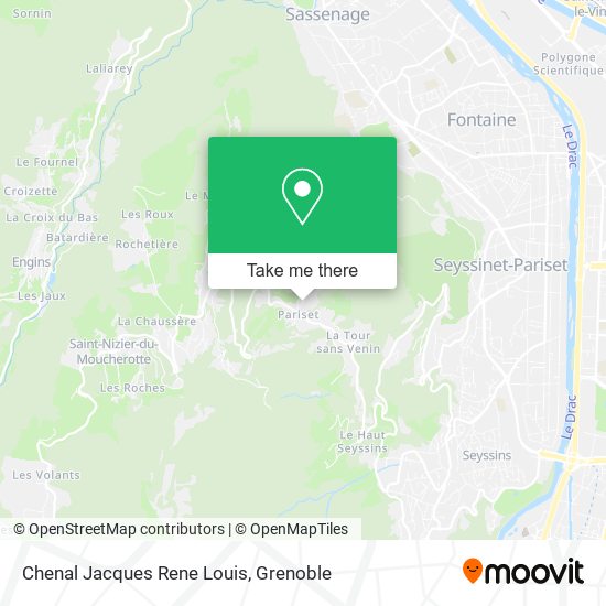 Chenal Jacques Rene Louis map