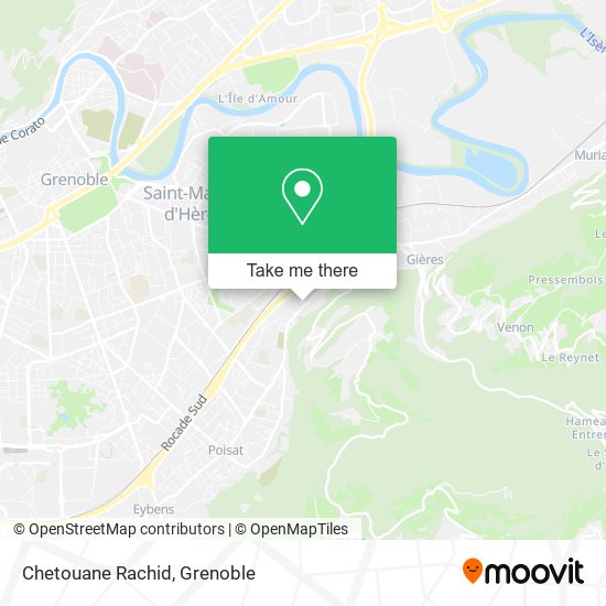 Chetouane Rachid map