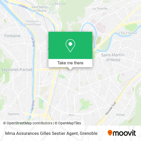 Mma Assurances Gilles Sestier Agent map