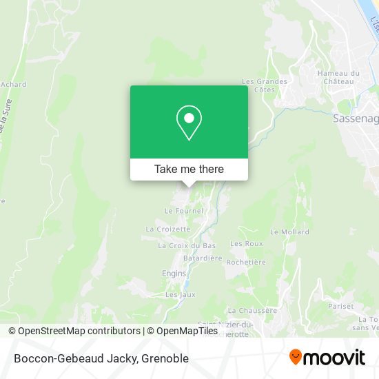 Boccon-Gebeaud Jacky map