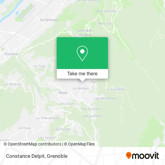 Constance Delpit map
