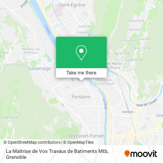 La Maitrise de Vos Travaux de Batiments Mtb map