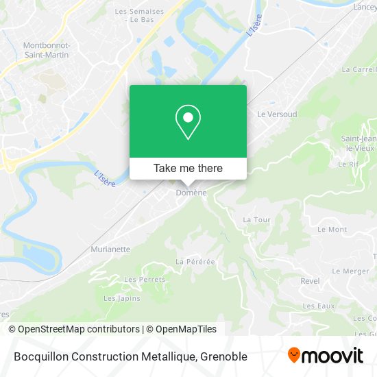 Bocquillon Construction Metallique map