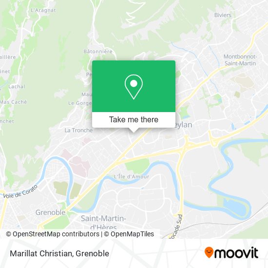 Mapa Marillat Christian