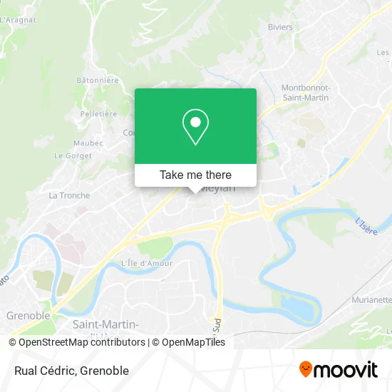 Rual Cédric map