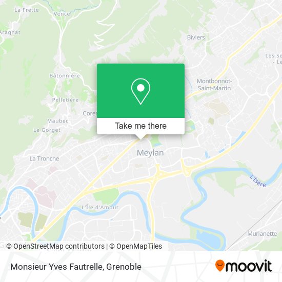 Monsieur Yves Fautrelle map