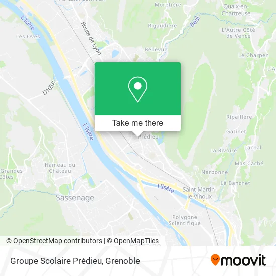 Groupe Scolaire Prédieu map