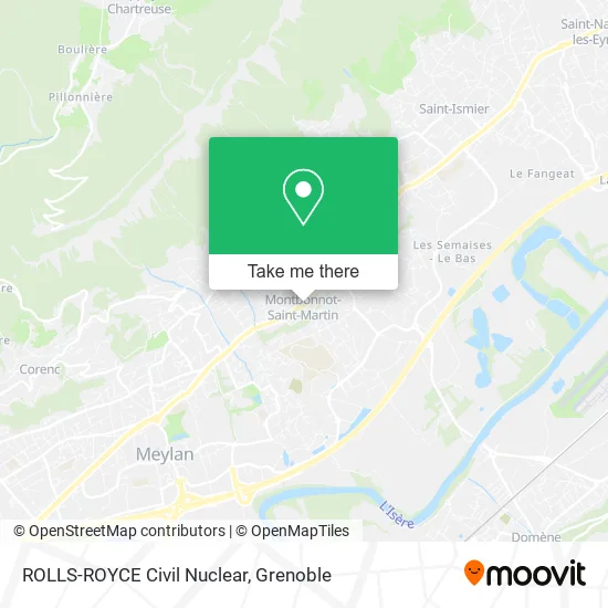 ROLLS-ROYCE Civil Nuclear map
