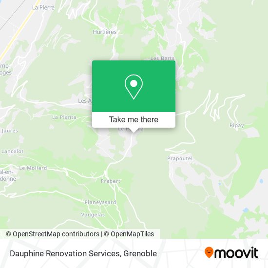 Dauphine Renovation Services map
